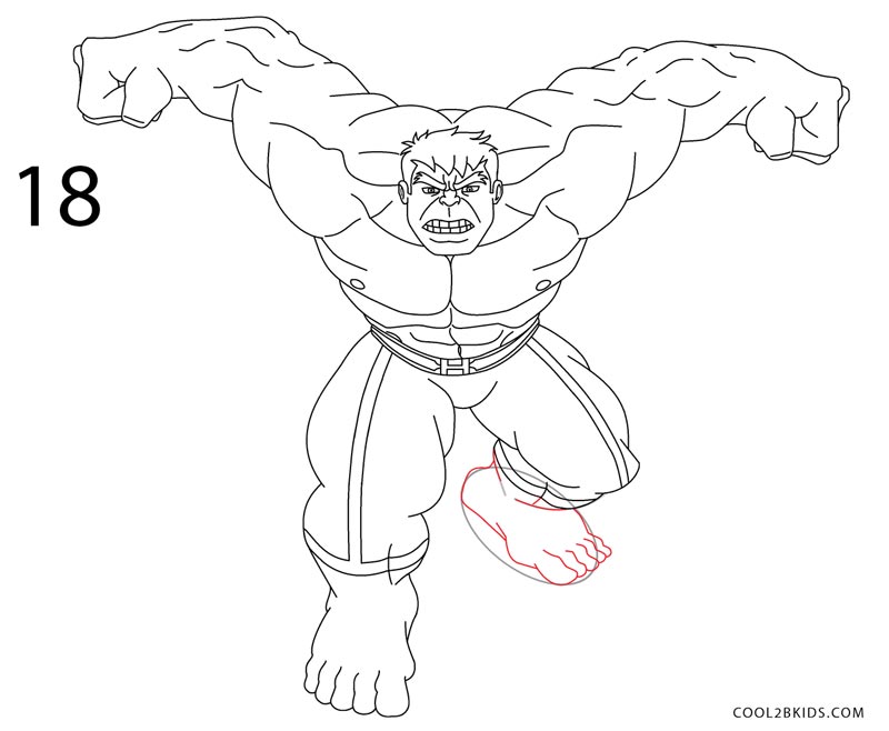 800x658 Drawn Hulk Sketch - Hulk Pencil Sketch