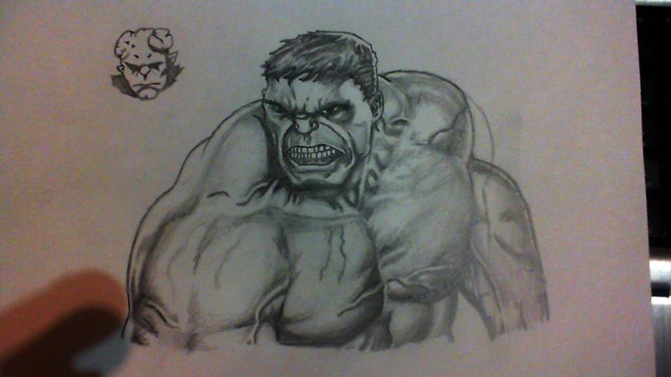 960x540 The Incredible Hulk Sketch - Hulk Sketch