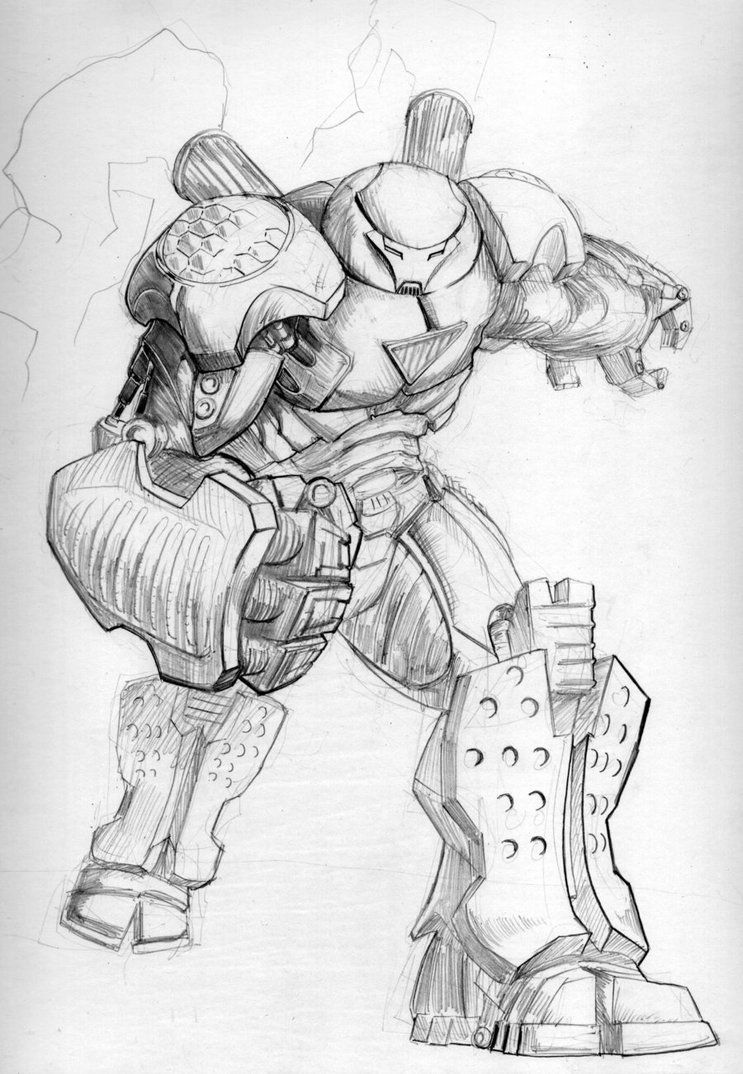 743x1074 Hulkbuster Iron Man Pencils By Tgping Lineart - Hulkbuster Sketch