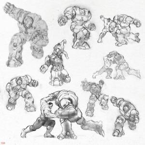 300x300 The Avengers Age Of Ultron - Hulkbuster Sketch