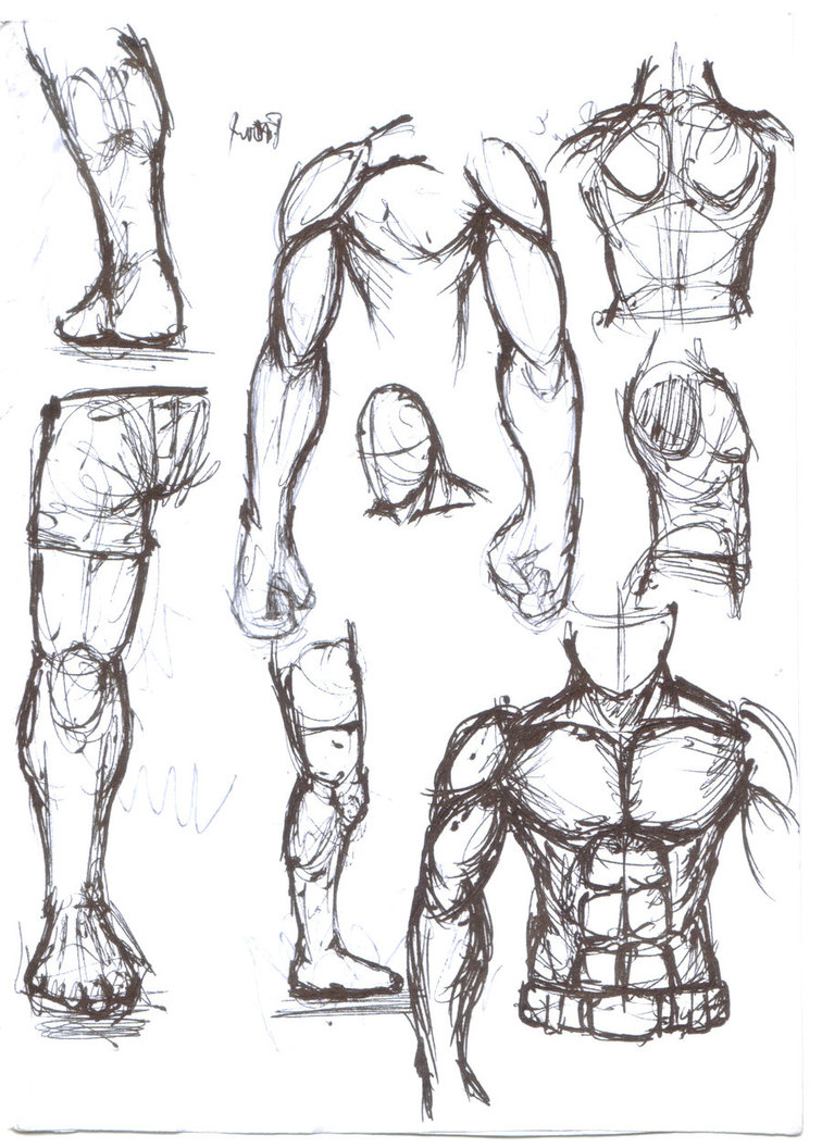 756x1056 Human Figure Sketch By Gcakeith - Human Figure Sketch