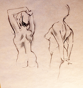 283x301 Sketches Of The Human Form Mi Mi Designs - Human Form Sketch