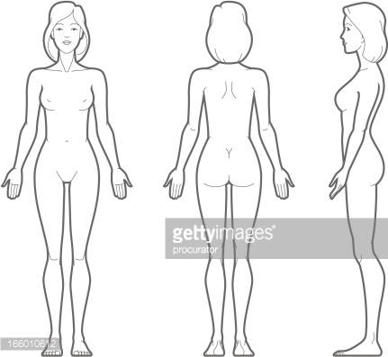 431x397 Human Body Outline Sketch - Human Outline Sketch