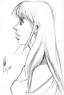 215x320 Meredith Rowe On Twitter Httpst.coc6y56flpfc Sketch Diary - Human Profile Sketch