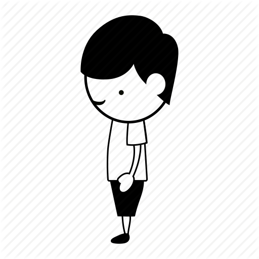 512x512 Boy, Guy, Human, Kid, Nice, Profile, Sketch Icon - Human Profile Sketch