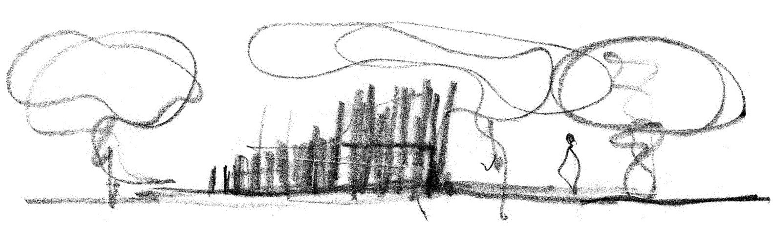 1582x497 Gallery Of The Importance Of Human Scale When Sketching - Human Scale Sketch