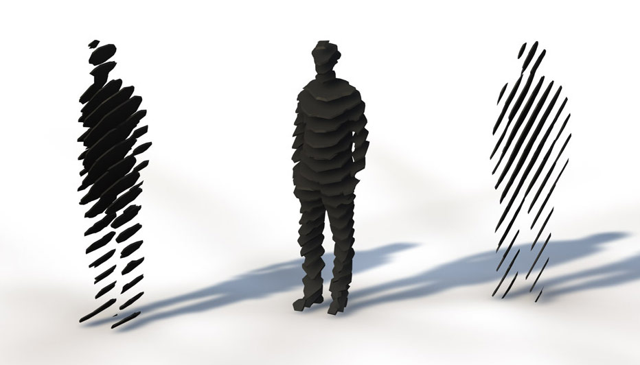 932x532 Human Scale Sculpture By Xavier Veilhan 6 Fubiz Media - Human Scale Sketch