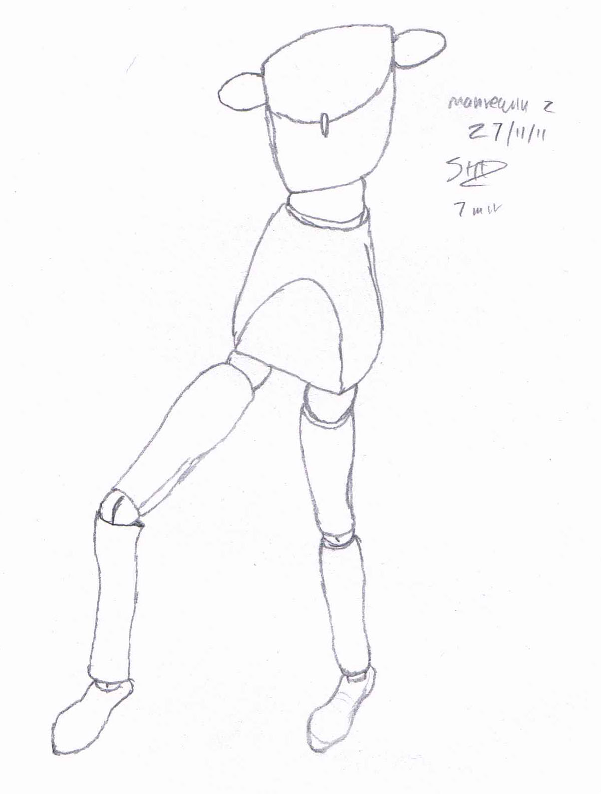 1204x1590 Observational Drawing Blog Post 8 - Human Scale Sketch