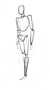 175x313 The Basics Of Human Figure Drawing - Human Sketch