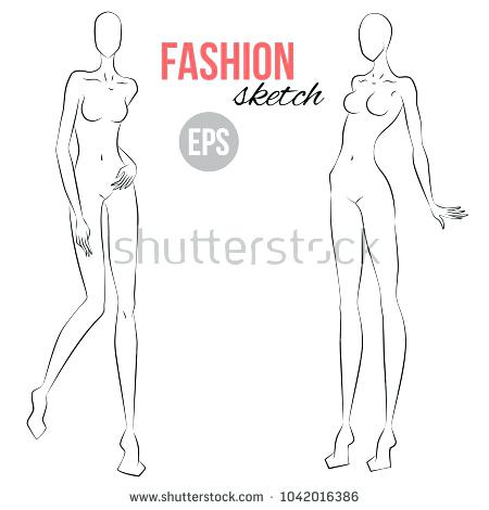 450x470 Women Body Templates Female Outline Template Form Teran.co - Human Sketch Outline