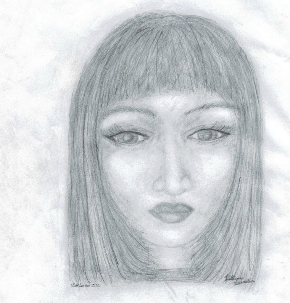 980x1024 Face Pencil Sketches My First Pencil Drawing Of A Human Face - Human Sketches With Pencil