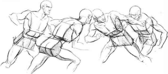 673x300 The Torso Is Primary - Human Torso Sketch