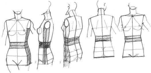 526x254 The Upper Body - Human Torso Sketch