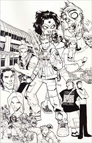 300x464 Fanboys Vs Zombies - Humberto Ramos Sketch