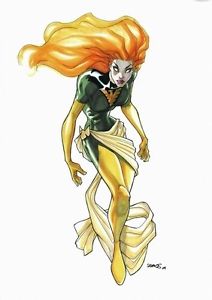 212x300 Phoenix X Men Jean Grey Sketch Commission 11x17 Oa Humberto Ramos - Humberto Ramos Sketch