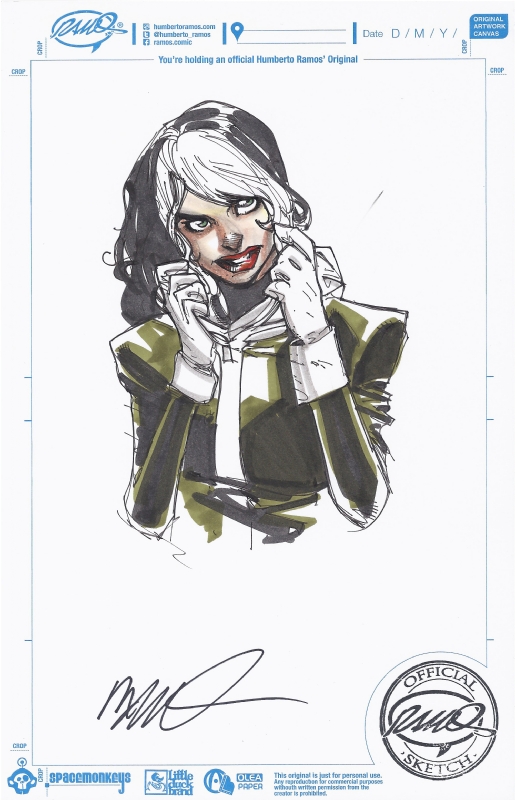 515x800 Rogue Con Sketch - Humberto Ramos Sketch