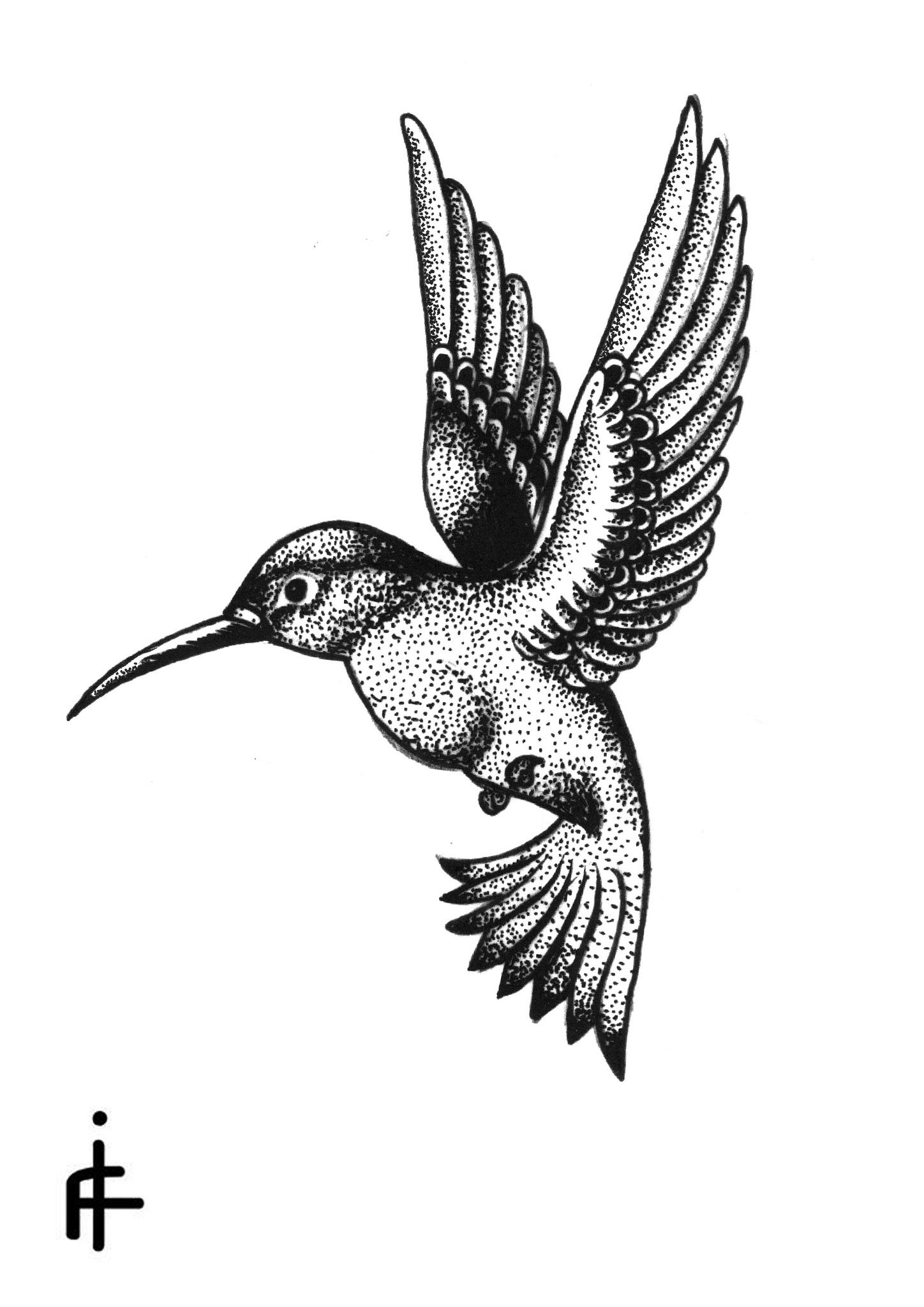 1448x2048 Hummingbird 3 Hummingbird, Tattoo And Tatoos - Hummingbird Tattoo Sketch