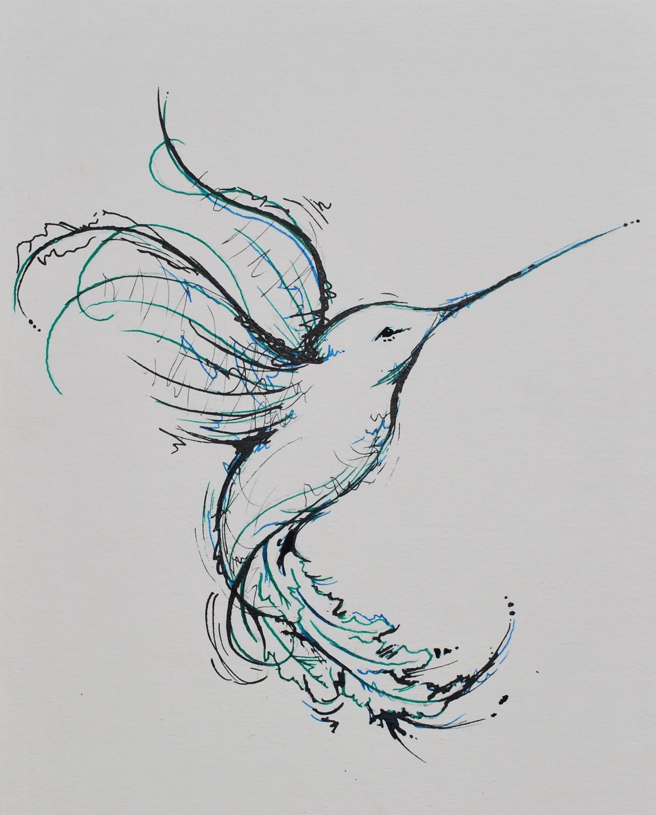 1288x1600 Hummingbird Hummingbird Tattoo Bird Tattoo Nature Tattoo - Hummingbird Tattoo Sketch