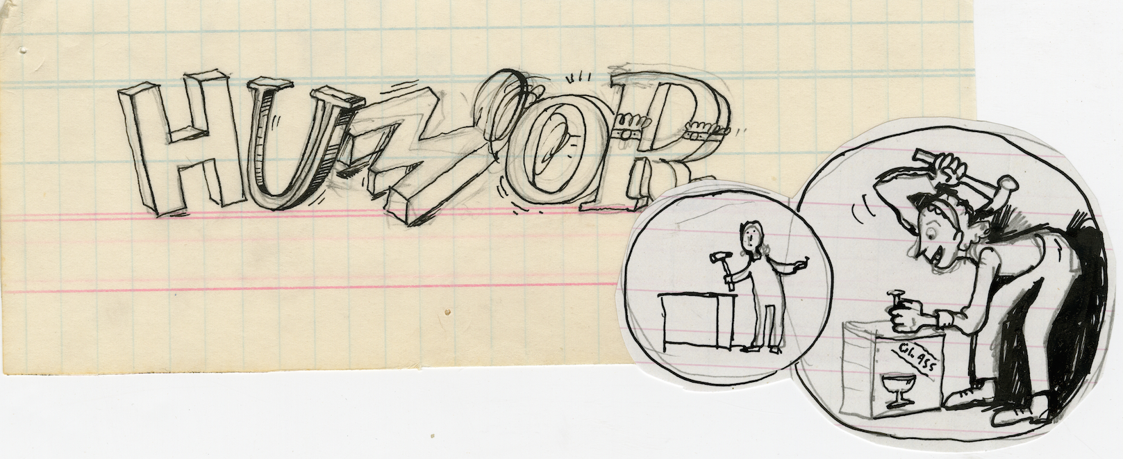 1617x661 Sketch Of The Word Humor (Click To Enlarge) Gallery - Humor Sketch