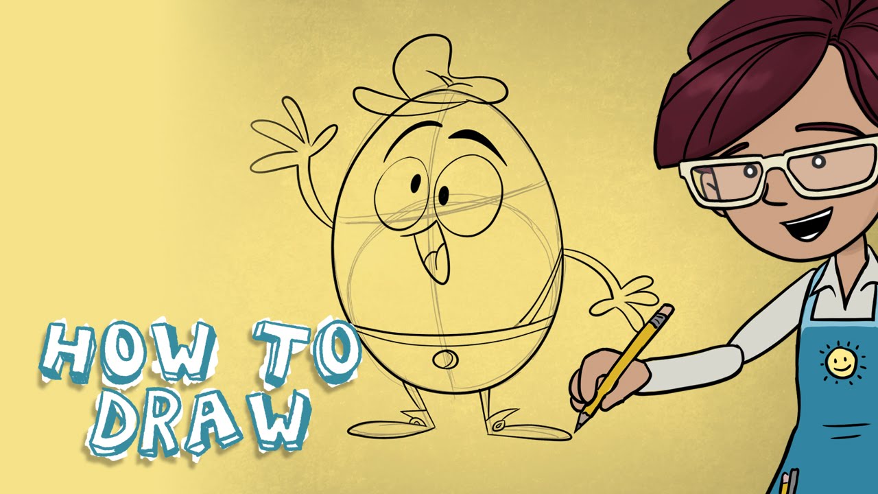 1280x720 How To Draw - Humpty Dumpty Sketch
