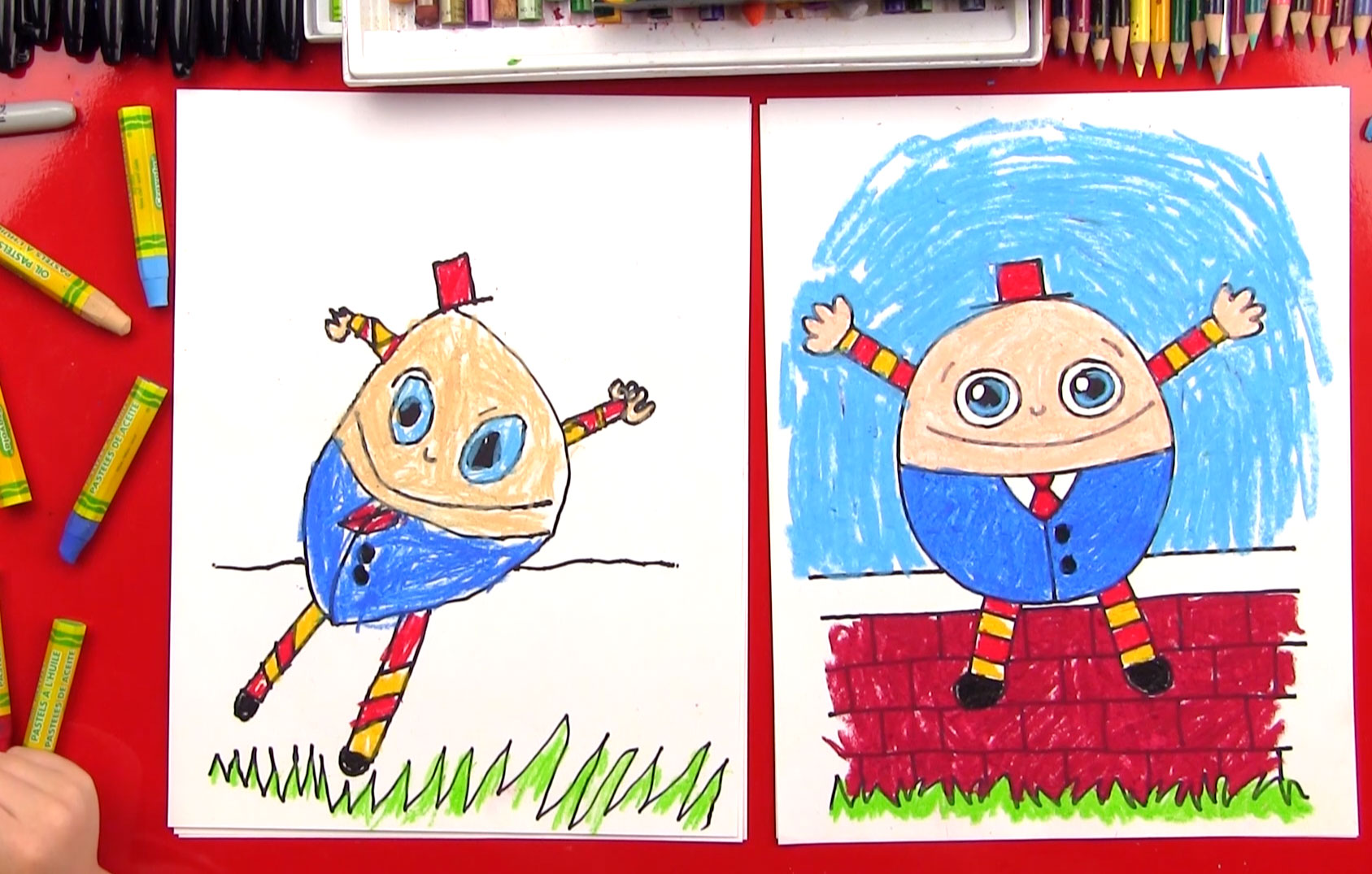 1687x1075 How To Draw Humpty Dumpty - Humpty Dumpty Sketch