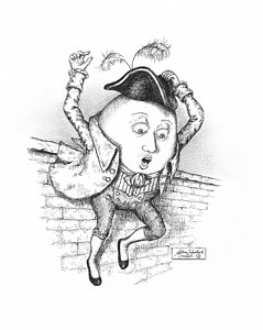 239x300 Humpty Dumpty Drawings Fine Art America - Humpty Dumpty Sketch