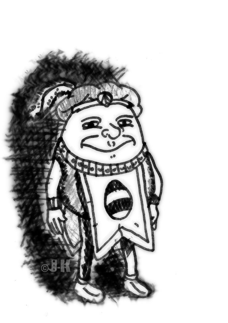 752x1063 Humpty Dumpty By Jotakaanimation - Humpty Dumpty Sketch