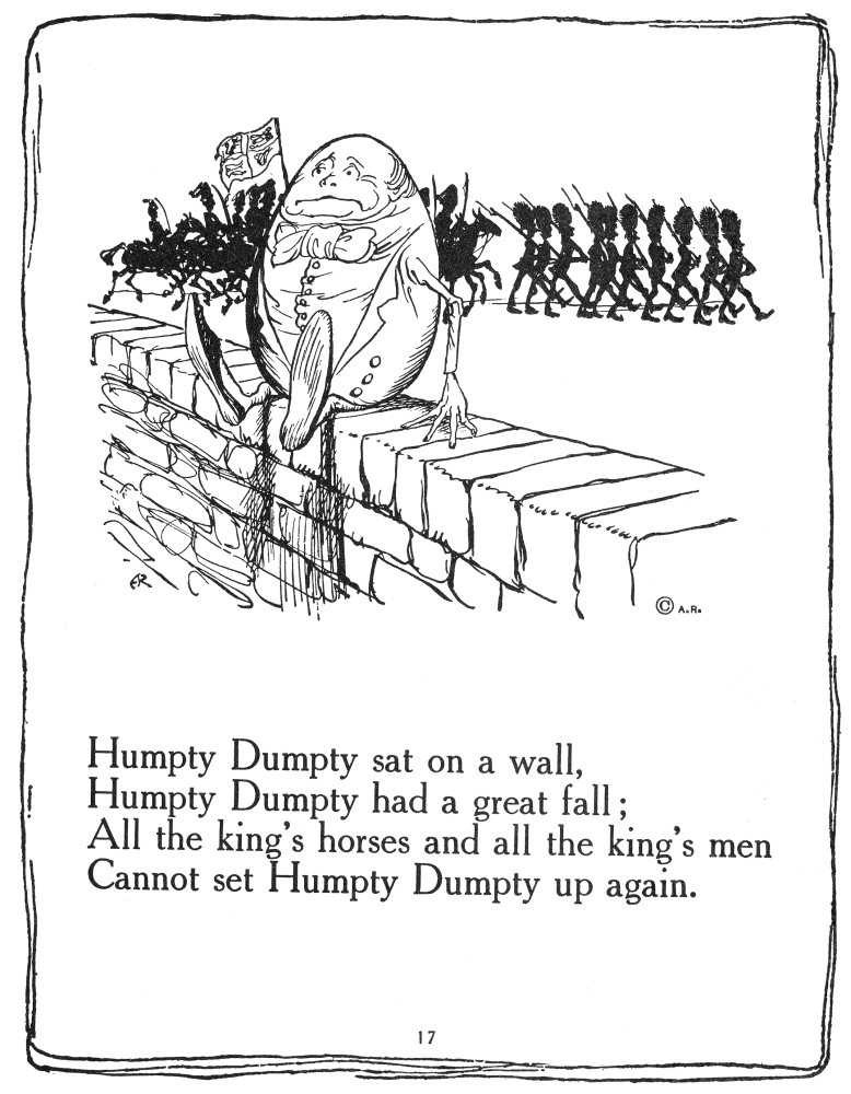 778x1000 Stretched Canvas Art - Humpty Dumpty Sketch