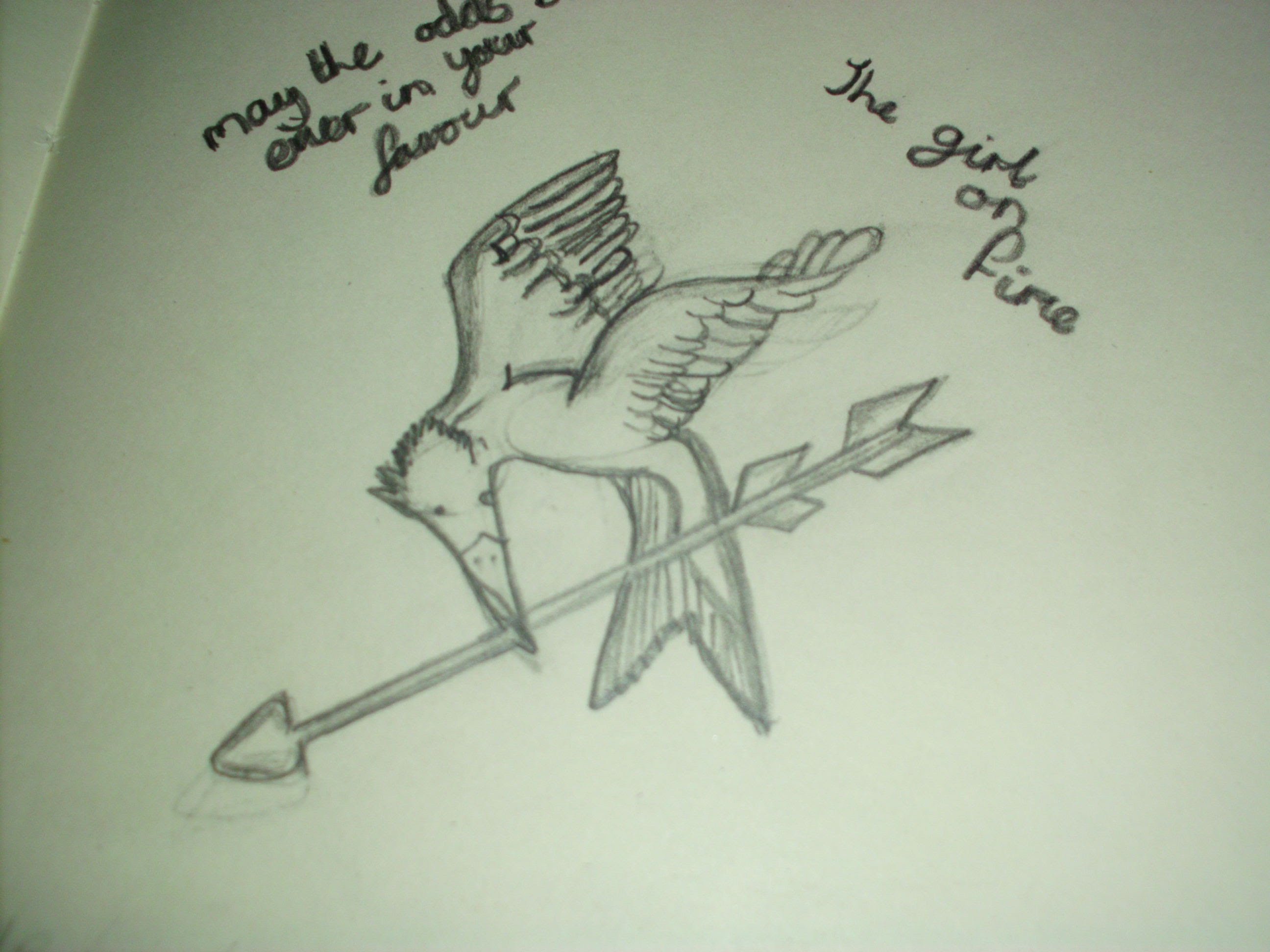 2592x1944 How To Draw The Hunger Games Logo - Hunger Sketch