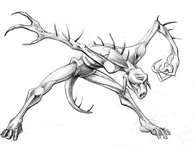 650x486 Hunger Sketch By Chrisbeaver - Hunger Sketch