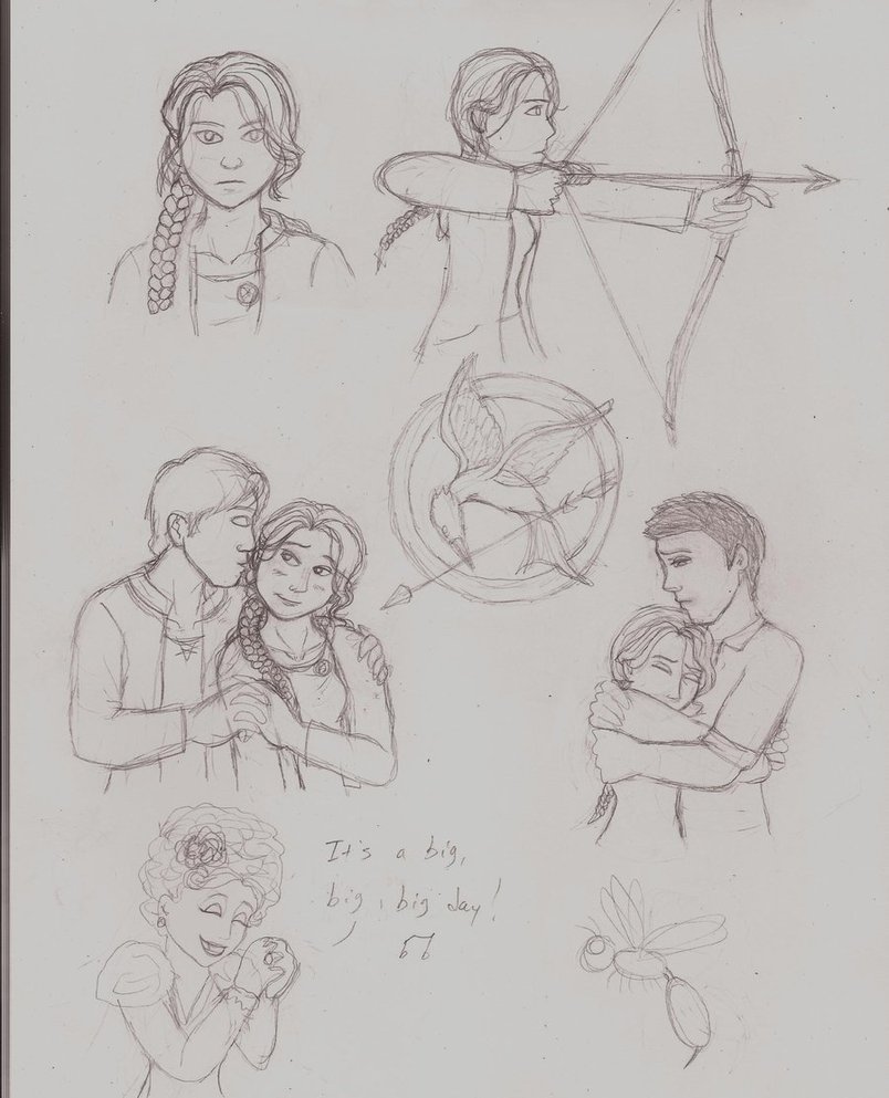 804x993 The Hunger Games Sketches By Als123 - Hunger Sketch