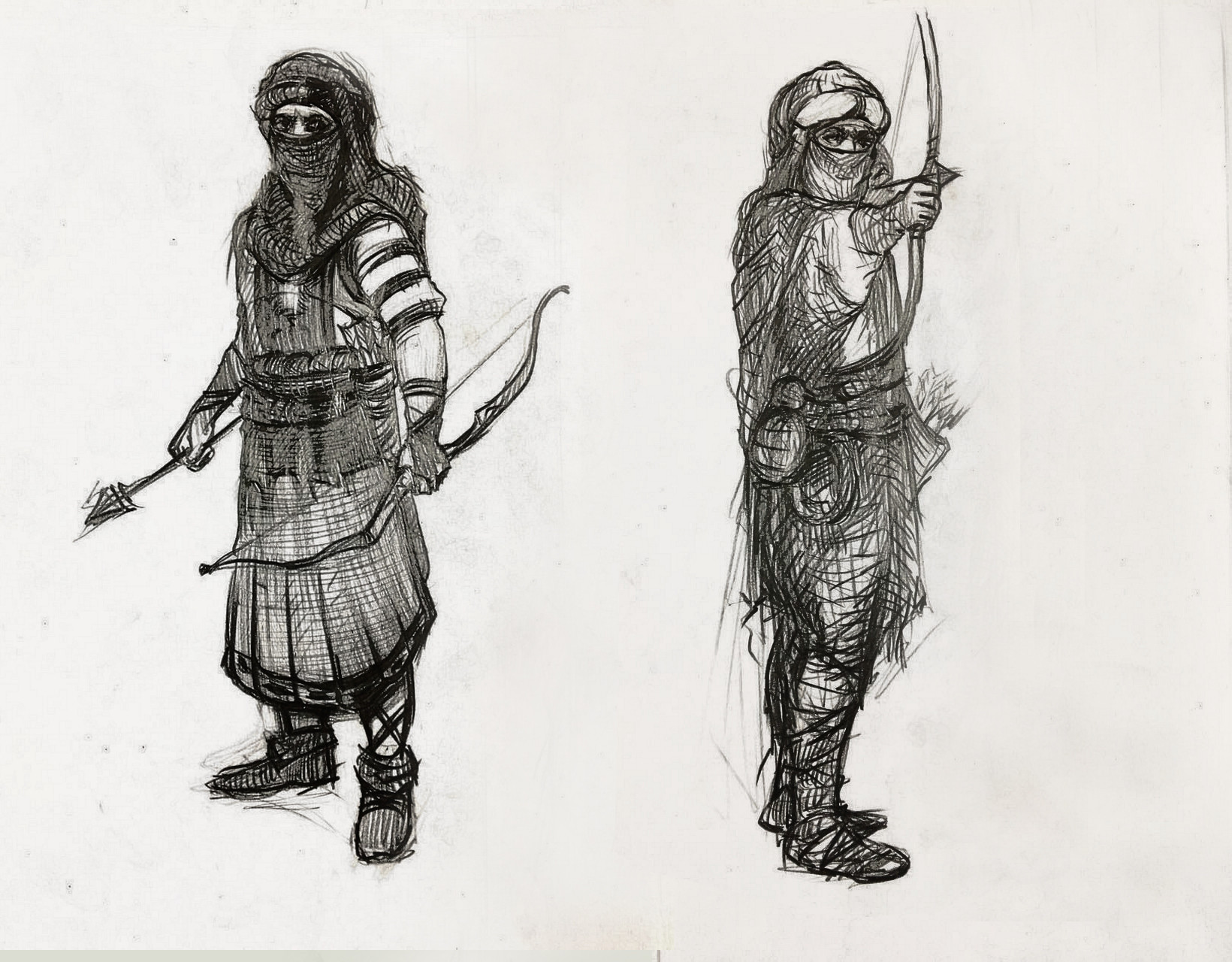 1640x1280 Arax Rubenyan - Hunter Sketch