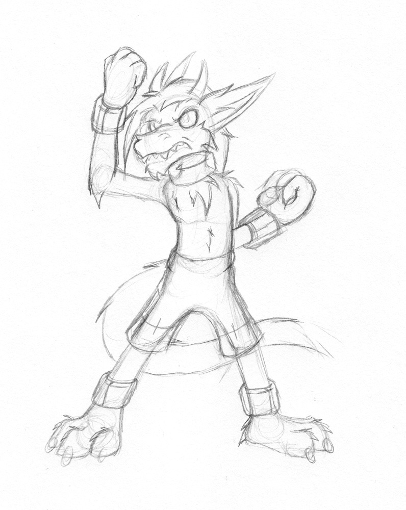 796x1000 Sketch - Hunter Sketch