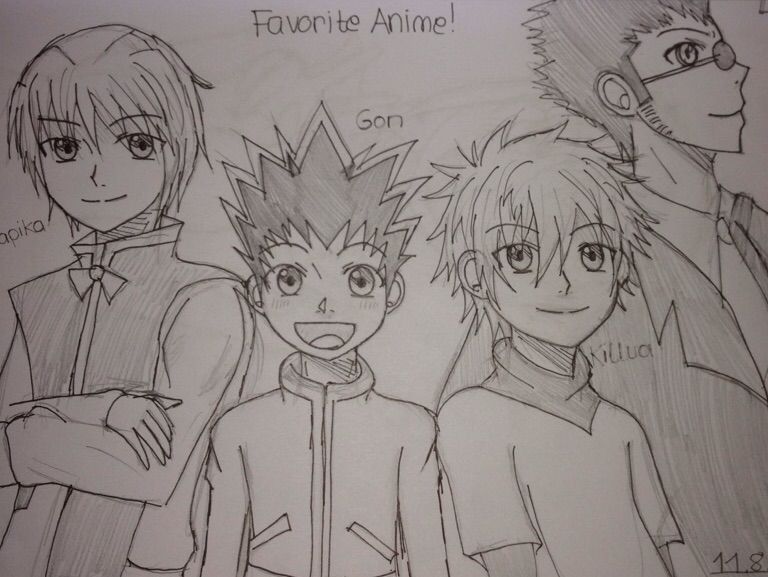 768x577 Hunter X Hunter Drawing Mangacomic Artist Amino Amino - Hunter X Hunter Sketch
