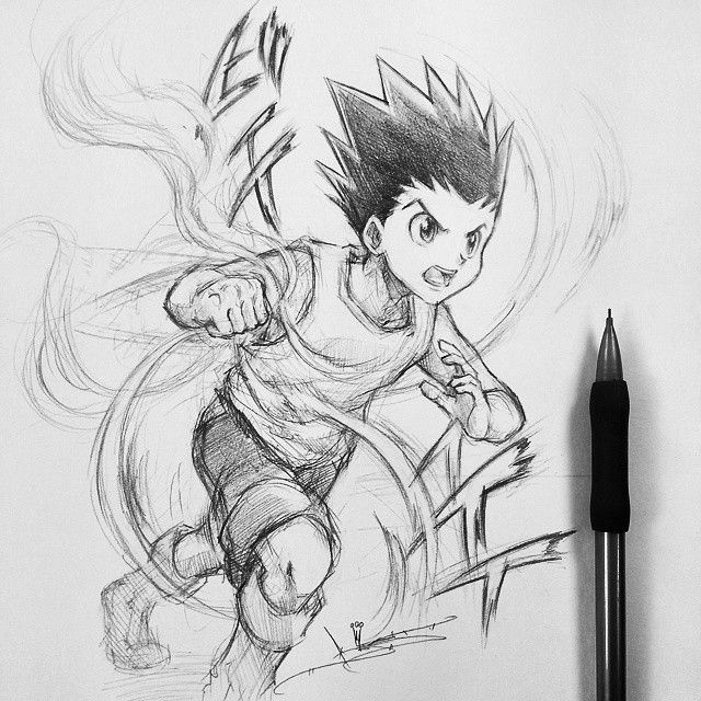 640x640 Artist Itsbirdy Hunter X Hunter Gon Itsbirdy - Hunter X Hunter Sketch