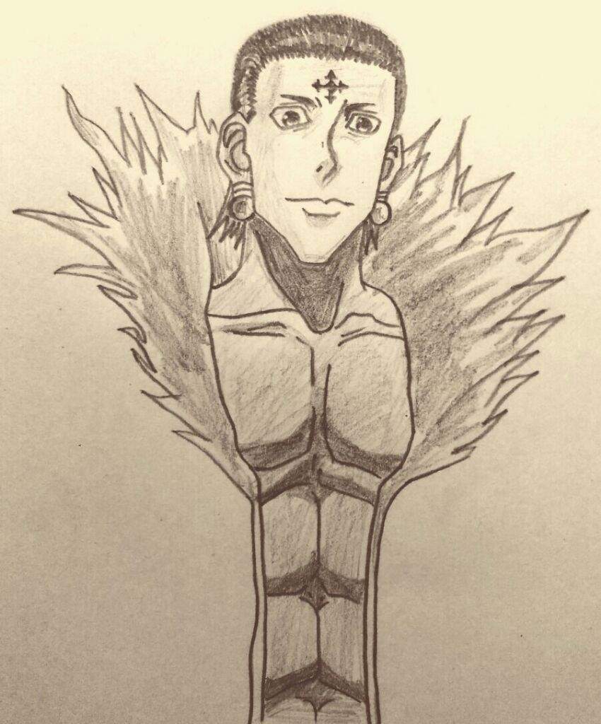 850x1024 Drawing Chrollo Lucilfer From Hunter X Hunter Anime Amino - Hunter X Hunter Sketch