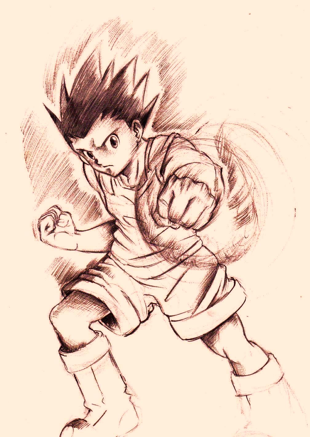 Hunter X Hunter Sketch At Paintingvalley Com Explore Collection