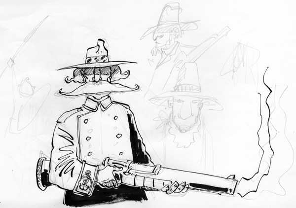 600x422 The Coming Of The Great White Hunters Comix 2011 - Hunting Sketches