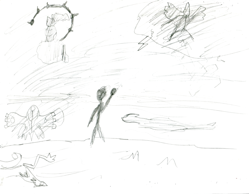 979x765 Hurricane Pokemon Sketch By Silverzeo - Hurricane Sketch