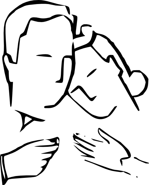 480x595 Husband And Wife Clip Art - Husband And Wife Sketch