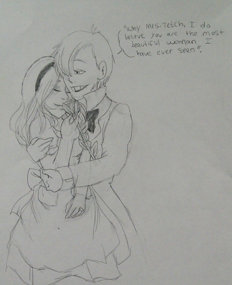 807x991 Jerin Husband And Wife By Erin Knightly Tetch - Husband And Wife Sketch