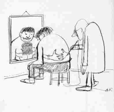 395x389 Husband Shares Precious Moments Spent With Wife By Drawing Sketch - Husband And Wife Sketch