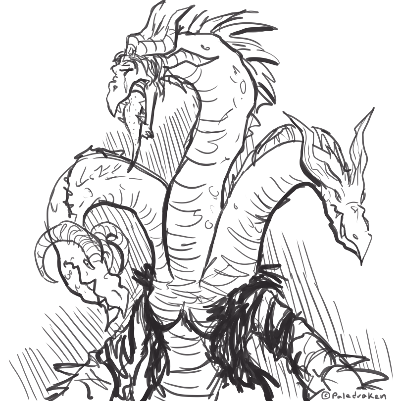 810x810 Hydra Tf Doodle By Paledraken - Hydra Sketch