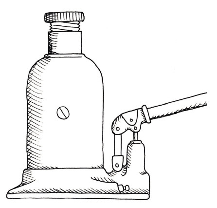 446x427 Gr9 Technology - Hydraulic Sketch