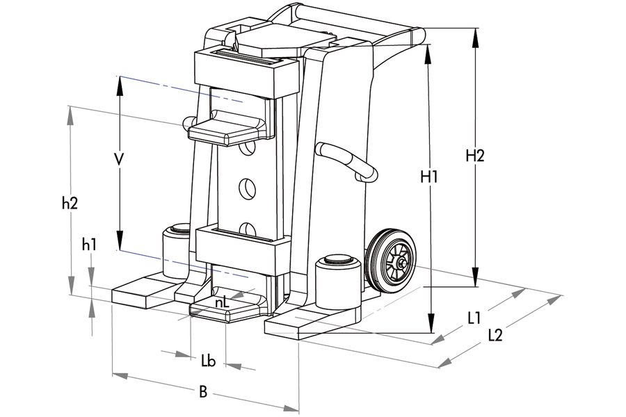 900x600 Hydraulic Jacks Jh Ex - Hydraulic Sketch