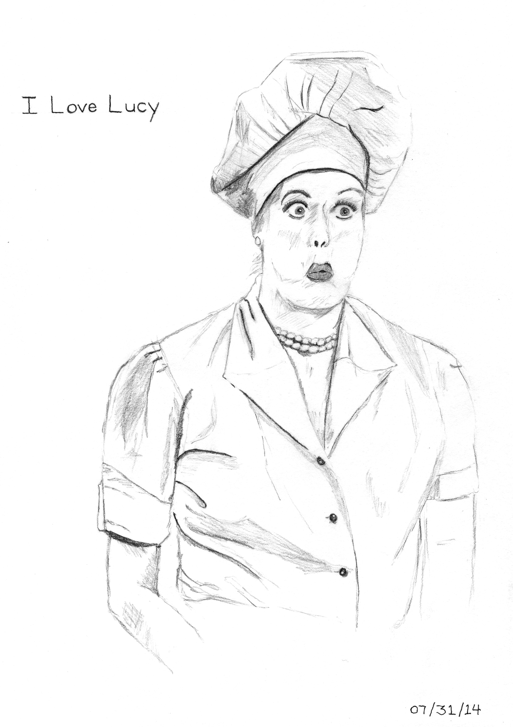 1661x2352 I Love Lucy - I Love Lucy Sketches