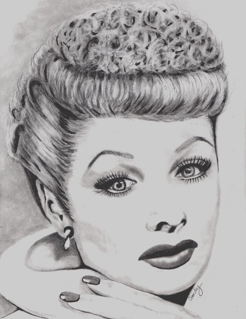 786x1017 I Love Lucy By Candysamuels - I Love Lucy Sketches