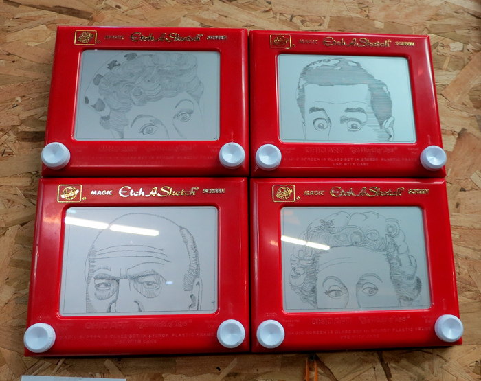 700x555 Aan 033 I Love Lucy By Richard Boniker - I Love Lucy Sketches