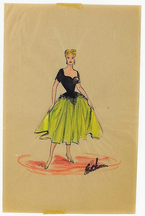 489x731 Time Machine To The Twenties Fashion Friday - I Love Lucy Sketches
