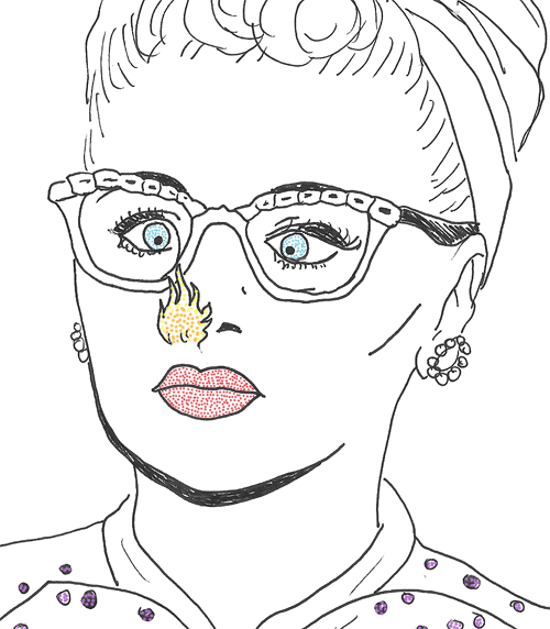 500x572 I Love Lucy Gifs - I Love Lucy Sketches